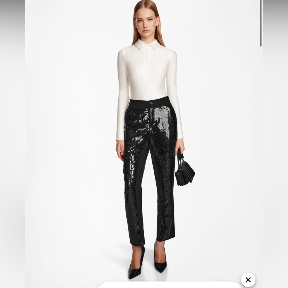 RUDSAK Lear Women’s Sequin Pants Black Limited Edition BRAND NEW Size Small